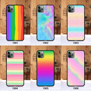 Realme C1 C2 C3 C11 C12 C17 C20 C21 C21Y C25 C33 C35 F17 Pro Narzo 30A XT Case เคส สายรุ้ง