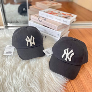 พร้อมส่งหมวก MLB Jersey Ball Cap หมวก logo NY  ผ้าหนา โลโก้นูนแบบ 3D เห็นชัดกว่ารุ่นปกติ