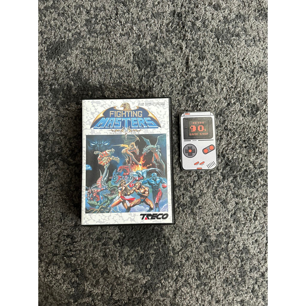 Sega Cartridge Megadrive 16 Bit Fighting Masters Boxed / Japan
