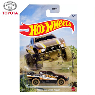 โมเดลรถเหล็ก Hot wheels TOYOTA OFF-ROAD TRUCK ลิขสิทธิ์แท้100% โมเดลรถกระบะ