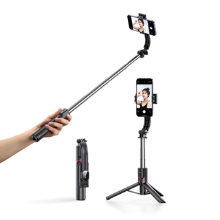 USAMS US-ZB256 WIRELESS SELFIE STICK WITH TRIPOD BLACK