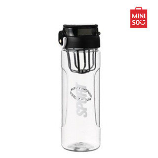 MINISO ขวดน้ำ ขวดน้ำพลาสติก กระบอกน้ำ Plastic Blending Bottle 840ml