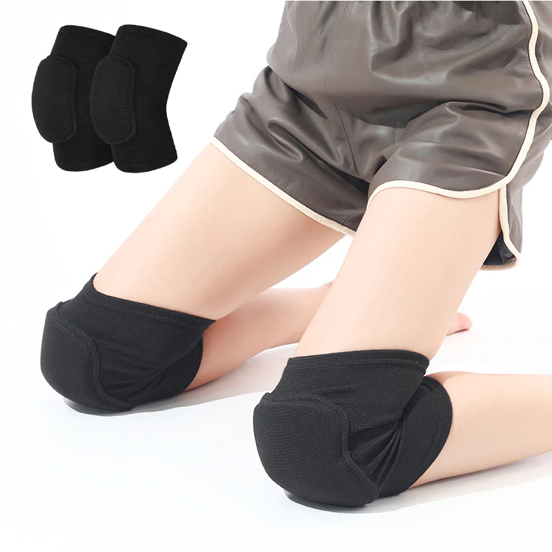 1คู่ สนับเข่า กันกระแทก ฟองน้ำ สายรัดเข่า ป้องกันบาดเจ็บ ช่วยพยุงหัวเข่า Knee Support ที่รัดเข่าสําหรับฟุตบอล ฟิตเนส