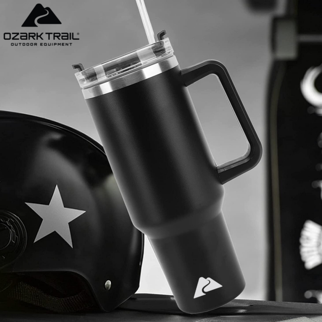Ozark trail 40oz tumbler handle แก้วน้ำสแตนเลสหูจับเก็บอุหภูมิ วัสดุสแตนเลส 304 ทนทานแข็งแรง