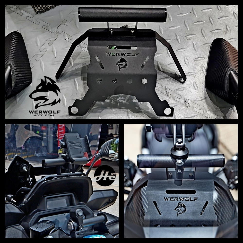 บาร์หลังชิว Werwolf New XMAX 300 2023-2025 งานแข็งแรง  Yamaha New Xmax300