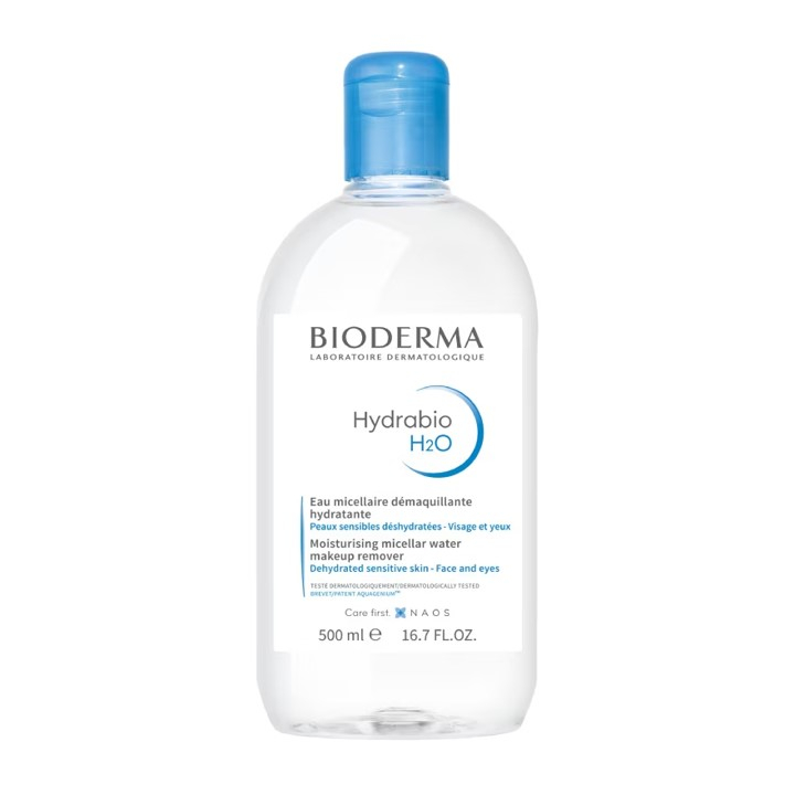 Bioderma Hydrabio H2O Makeup Remover Cleansing Water 500ml. ไบโอเดอร์มา คลีนซิ่ง