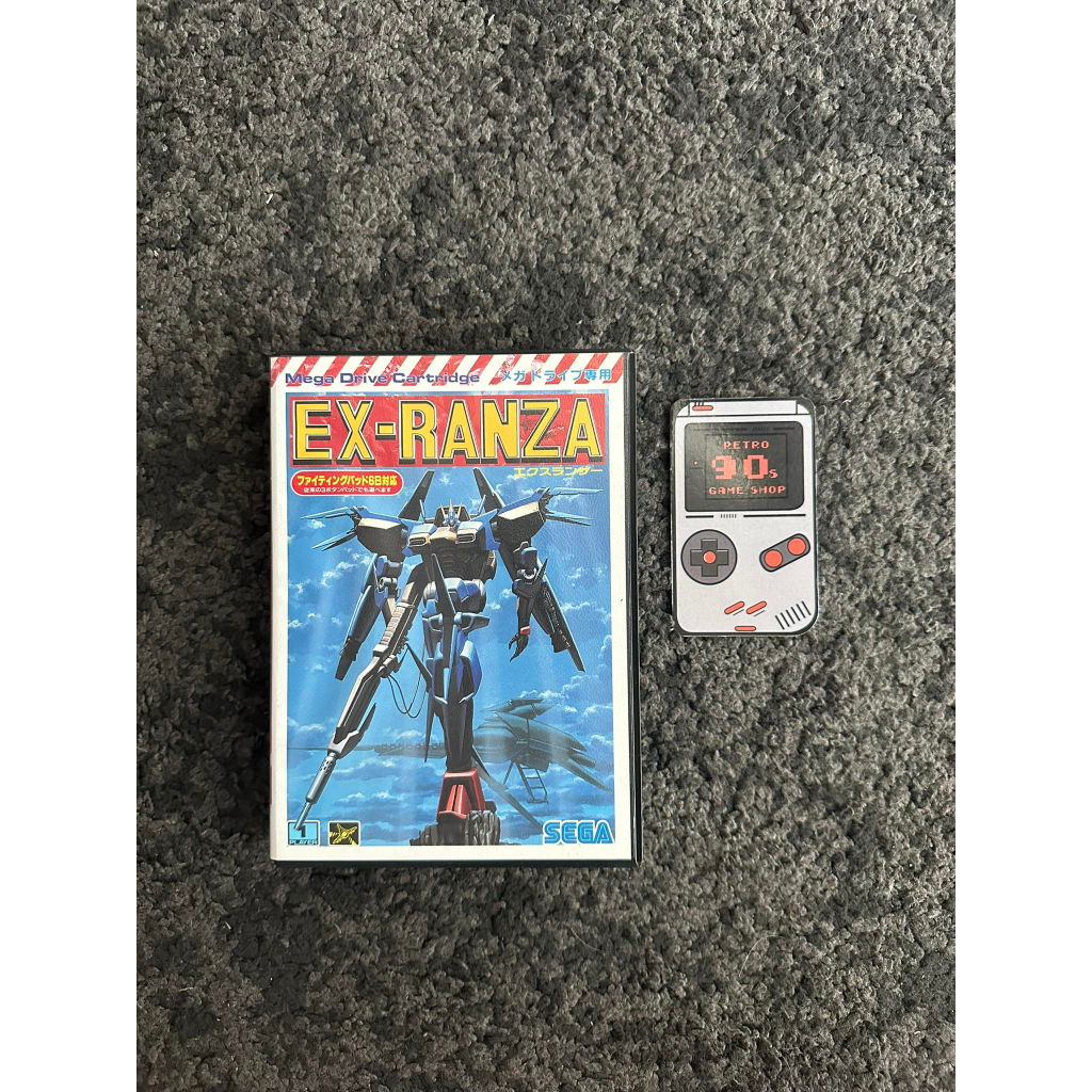 Sega Cartridge  Megadrive 16 Bit Ex-Ranza Boxed / Japan