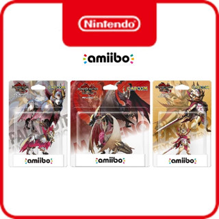 [ราคาพิเศษ Bundle] Nintendo : Amiibo MONSTER HUNTER RISE SUNBREAK COMPLETE SET ของใหม่ มือ 1 ของแท้ 100%