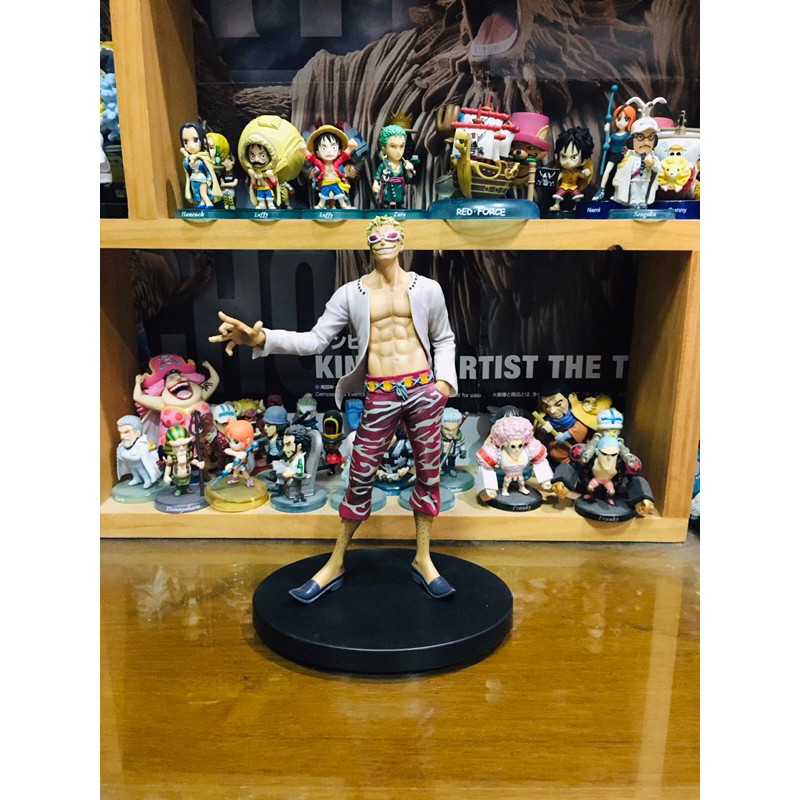 (DxF) แท้100% โดฟลามิงโก้ Doflamingo DxF the grandline man แมวทอง One piece วันพีช Model โมเดล Figur