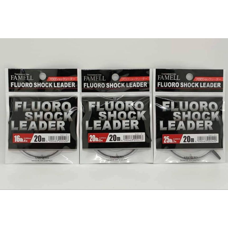 สายฟลูโร Fluoro Shock Leader YAMATOYO FAMELL