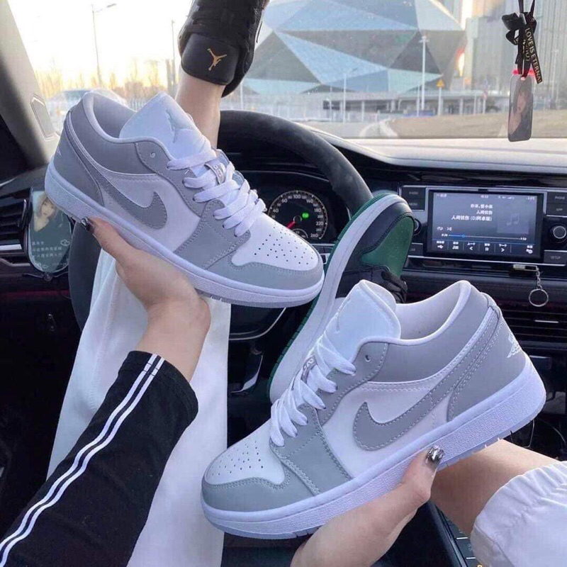 🐺JORDAN 1 LOW Wolf Grey🐺