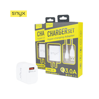 Enyx ES-04 Charger Set ชุดชาร์จไฟ Quick Charger 3.0 สำหรับ MicroUSB/ Type-C รับประกัน 1 ปี