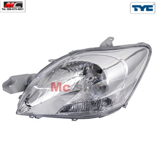 ไฟหน้า VIOS วีออส TOYOTA  ปี 2007 2008 2009 2010 2011 2012 * TYC *