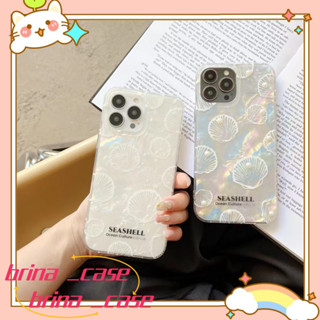 ❤️ส่งของขวัญ❤️ เคสไอโฟน 11 12 13 14 Pro Max เรียบง่าย สไตล์คู่รัก ระดับสูง เลเซอร์ แฟชั่น Case for iPhone ป้องกันการตก