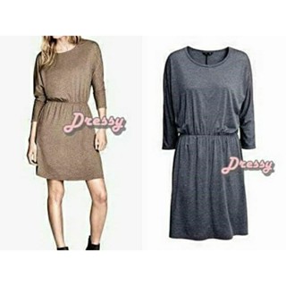 Jersey Dress เดรสทรง Oversize จั้มเอว