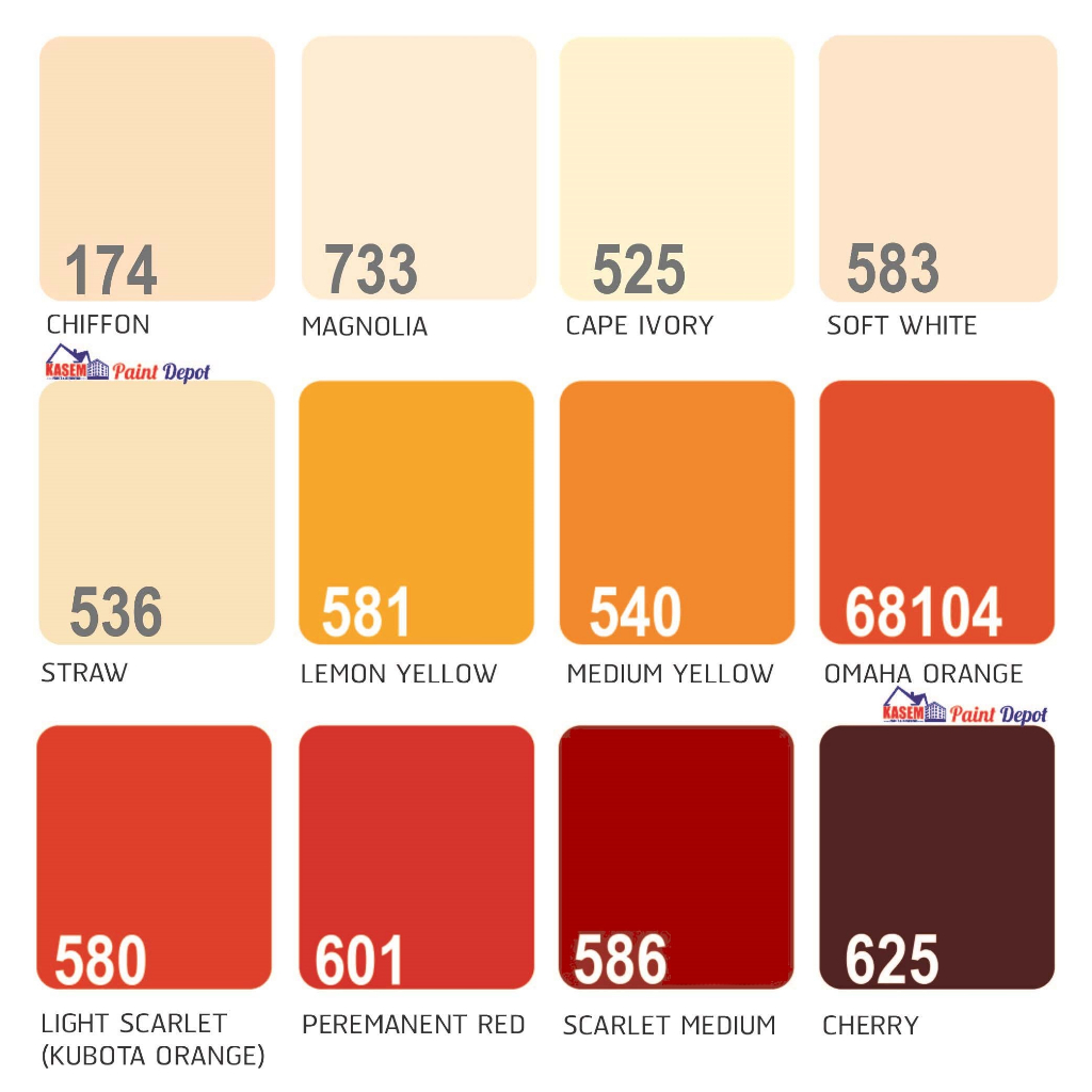 สีน้ำมันตราพัด เคลือบเงา ฟิธาลิท kansai paint ftalit (ขนาด 1/4 แกลลอน 0.946 ลิตร)