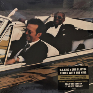 แผ่นเสียง LP B.B. King &amp; Eric Clapton – Riding With The King แผ่นซีล ใหม่