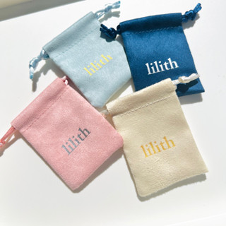 Lilith mini pouch -  ถุงผ้า ใส่เครื่องประดับ (*ฟรีเมื่อซื้อสิ้นค้าครบ 250.-)