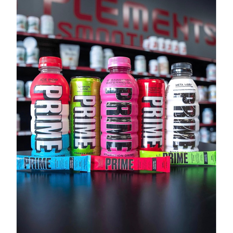 PRIME Hydration by Logan Paul x KSI Bottle & Can นำเข้าจาก US
