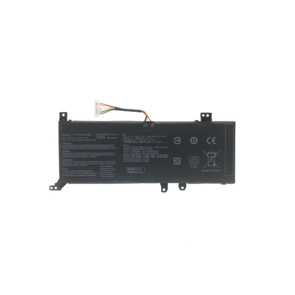 Battery Notebook Asus V4000F/D V4200J/E X509F X412FA/FJ B21N1818-1 C21N1818 B21N1818-2 7.6V 36wh 485