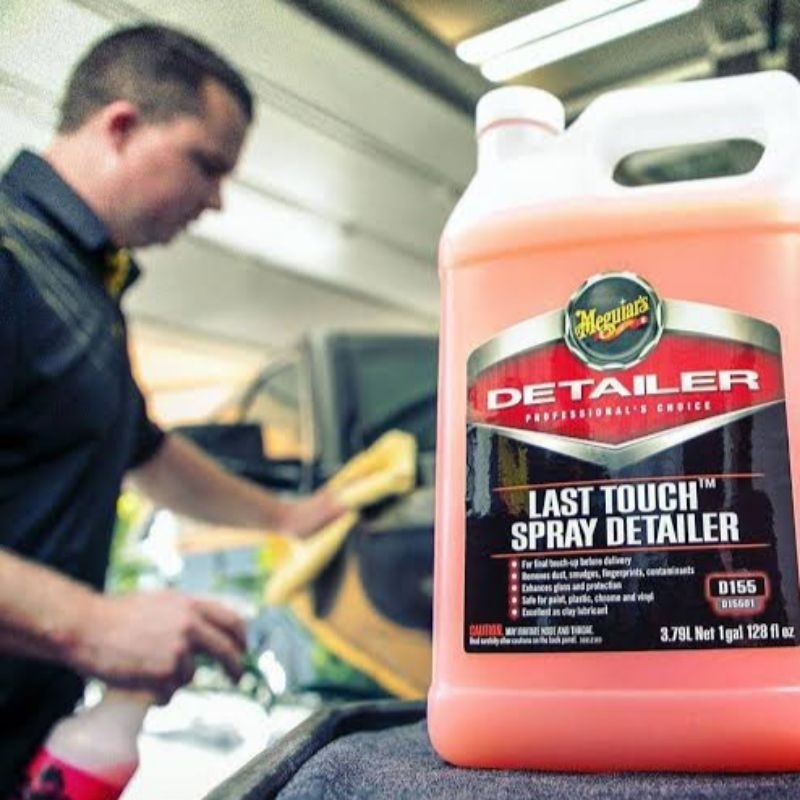 Meguiar's D155 Last Touch Spray Detailer (3.79L) สเปรย์ดีเทลเลอร์เคลือบสีรถ เก็บรายละเอียด เมกไกวส์