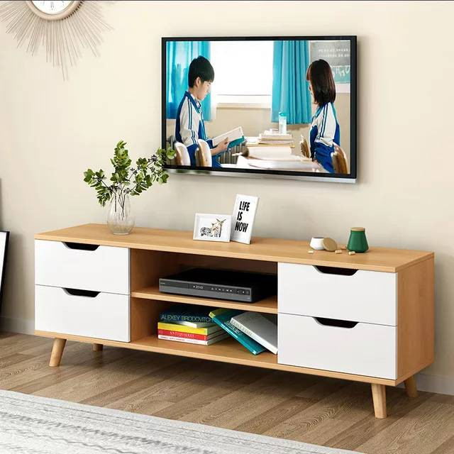 furnituredirect ตู้วางทีวี โต๊ะวางของอเนกประสงค์ ตู้วางของทรงโมเดิร์น 88001 W  88002 Y