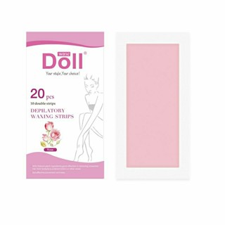 แผ่นแวกซ์ขน Doll Wax 20 แผ่น