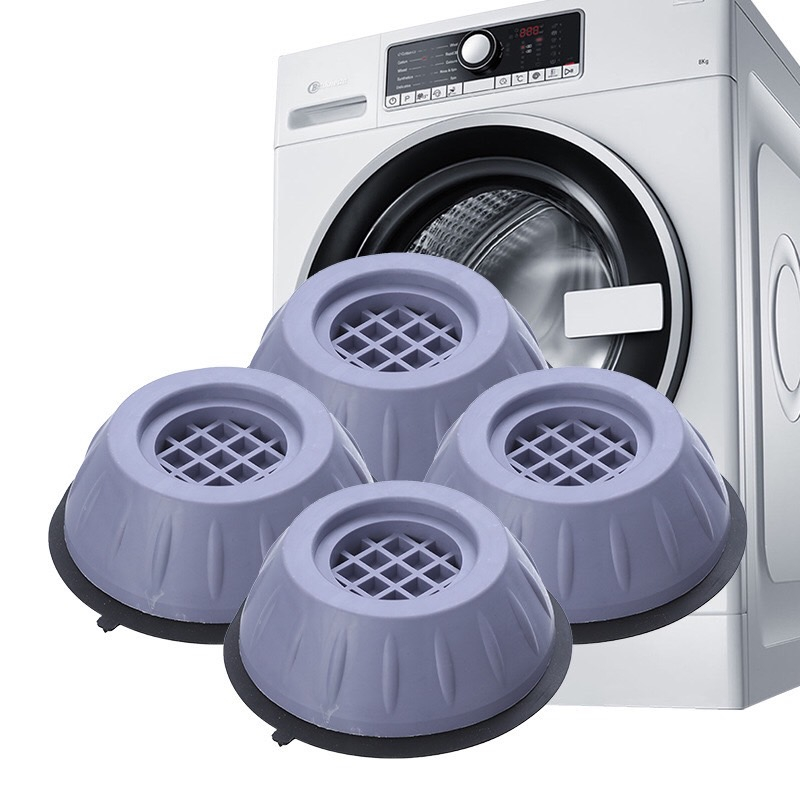 ขารองเครื่องซักผ้า ฐานรองตู้เย็น ยางรองขาเครื่องซักผ้า  (1 เซ็ตมี 4 ชิ้น)