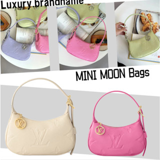 หลุยส์วิตตอง กระเป๋า Louis Vuitton/MINI MOON/กระเป๋าสุภาพสตรี/กระเป๋าสะพายข้าง/กระเป๋าสะพาย