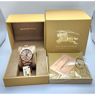 นาฬิกา BURBERRY WOMENS BU9039 THE CITY QUARTZ พร้อมกล่อง (ใหม่)