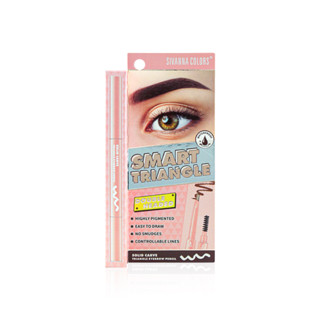 SIVANNA SOLID CARVE TRIANGLE EYEBROW PENCIL : HF930 | ที่เขียนคิ้ว