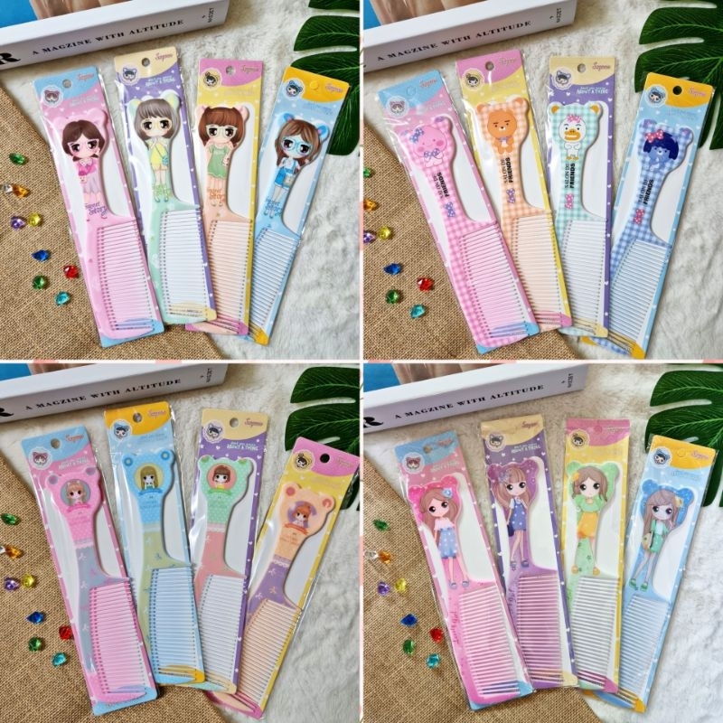 C...หวีอีโต้หัวโต ไซส์ใหญ่ 12 ชิ้น (ราคาส่ง)