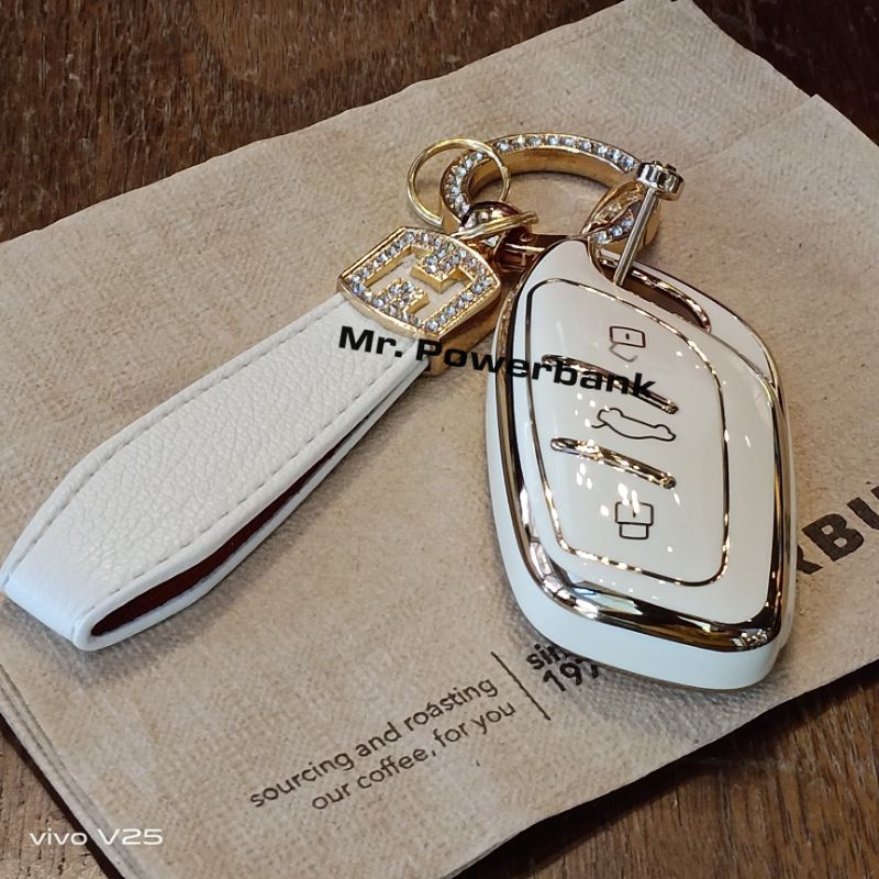 (เอ็มจี)MG5(2021)MG-Zs(2020)/MG-HS/MG-ZS EV เคสHi-so Luxuryหรูหราพร้อมพ่วงกุญแจอย่างดี