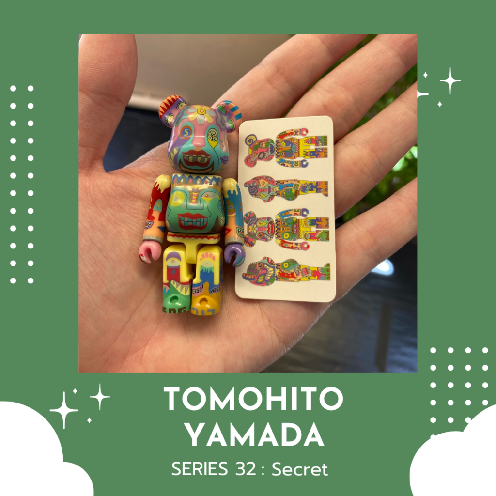 [‼️ของแท้, พร้อมส่ง‼️] 100% Bearbrick Series 36 Secret (Tomohito Yamada)⭐️