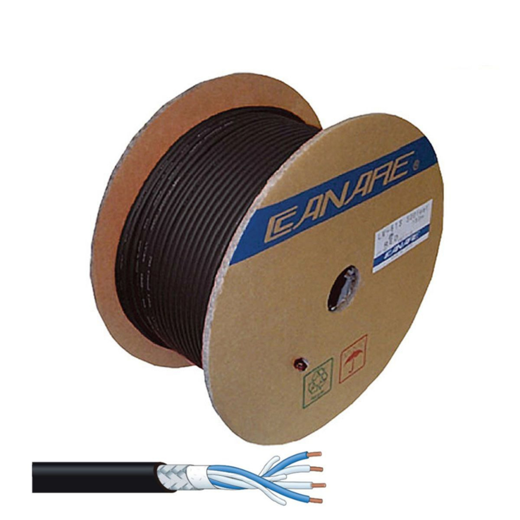 CANARE L-4E6S สายไมโครโฟนชนิด 4 Core Sta (ขายเป็นขด@100เมตร))