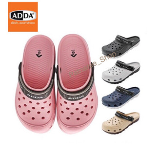 ⭐️พร้อมส่ง⭐️ADDA รุ่น 5TD24-W1 รองเท้าแตะ แบบสวมปิดหัว ไซส์ 4-6