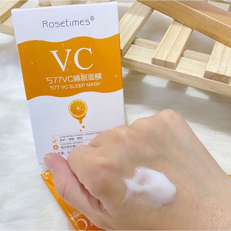 มาส์กหน้าVC Collagen VC Sleep Mask(สลีปปิ้งมาส์กวิตามินซี)