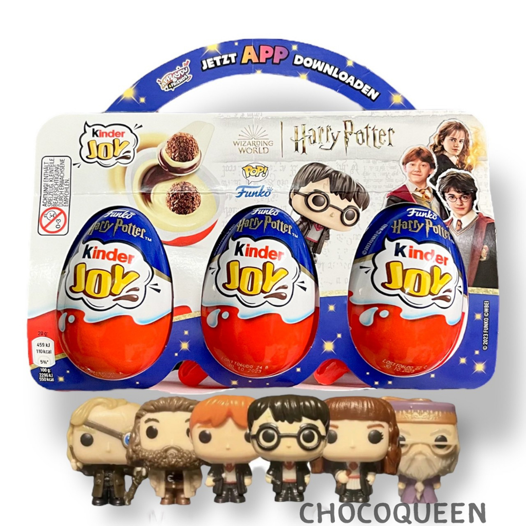 kinder Joy Harry potter ช็อกไข่เเฮรี่พ็อตเตอร์ 3 ชิ้น