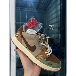 สินค้าพร้อมส่ง Air Jordan 1 Lowx Zionwilliamson 1:1 (พร้อมส่ง💯/ รุ่นนี่ใส่ตรงไซส์) งานใหม่กล่องสวย