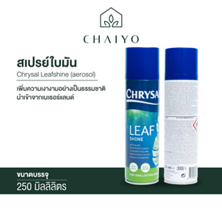 สเปรย์ใบมัน นำเข้าจากเนเธอร์แลนด์ Chrysal Leafshine (aerosol) 250ml