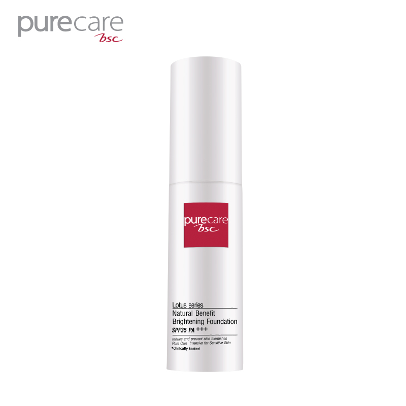 PURE CARE BSC NATURAL BENEFIT BRIGHTENING FOUNDATION SPF35 PA+++