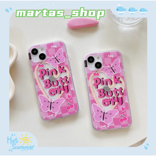 ❤️ส่งของขวัญ❤️ เคสไอโฟน 11 12 13 14 Pro Max สาวน่ารักหัวใจ เลเซอร์ เรียบง่าย การ์ตูน กราฟฟิตี Case for iPhone สาวน่ารักห