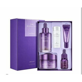 new version 5th) missha TIME REVOLUTION night repair special set 5 item