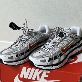 Nike W P-6000 Metallic Silver Red