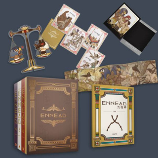 พร้อมส่ง สินค้ามีตำหนิ​!! ENNEAD SS1 Box Set (set 2) เล่ม 4 - 6 Taiwan Version 19+