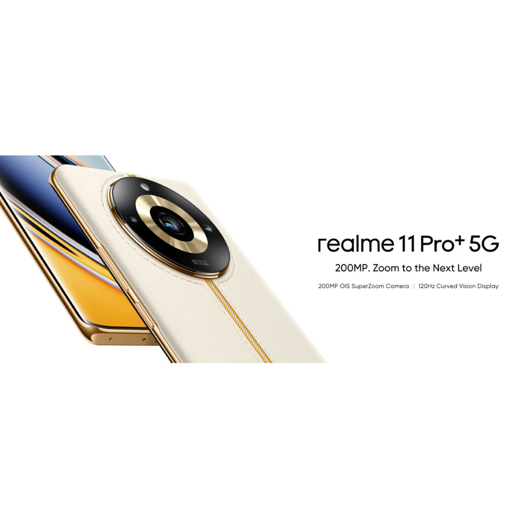 Realme 11 Pro+ (5G) •(Ram12/512GB)💛💜 เครื่องแท้ ราคาพิเศษ ประกันร้าน