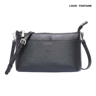 Louis Fontaine กระเป๋าสะพาย Cross Body รุ่น WEASLEY - สีดำ ( LFH0211 )