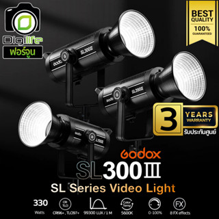 Godox LED SL300III 330W 5600K White Ver. Bowen Mount - รับประกันศูนย์ Godox Thailand 3ปี ( SL300, SL-300 III )