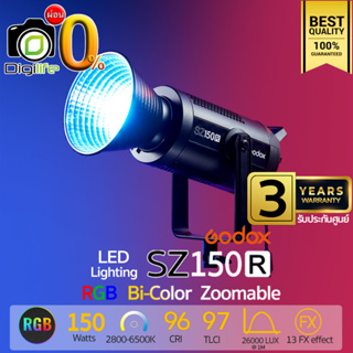 ผ่อน 0%** Godox LED SZ150R RGB Bi-Color Zoomable COB LED Light  2800K-6500K 150W - Bowen - รับประกันศูนย์ Godox 3ปี