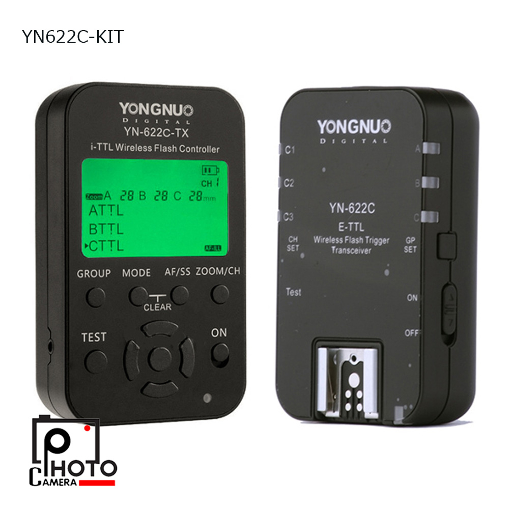 YONGNUO YN622C-KIT Wireless E-TTL Trigger with LED Screen for Canon ประกันศูนย์ในไทย 1 ปี